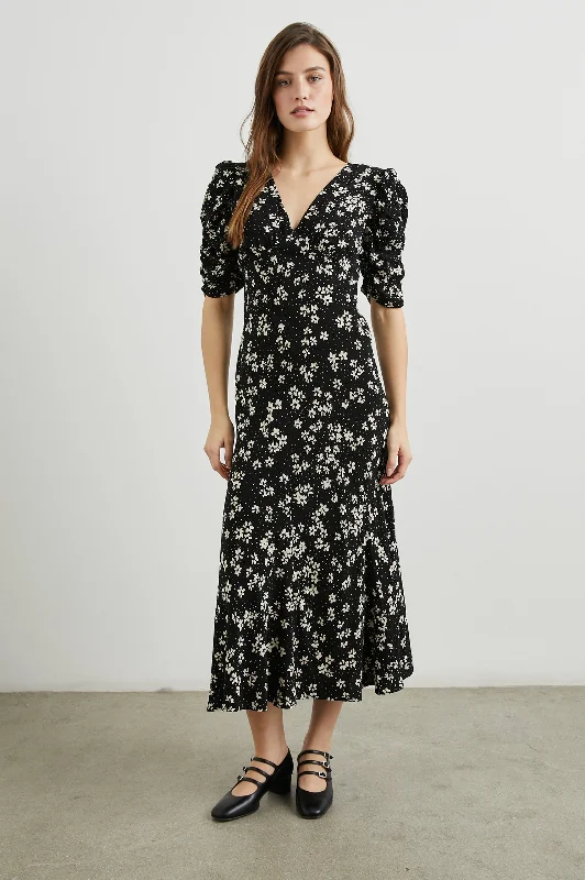 ZARIAH DRESS - NOIR FLORAL