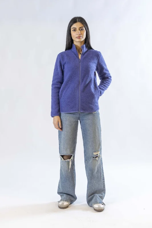 Purple | Women Superbasic Sherpa Jacket