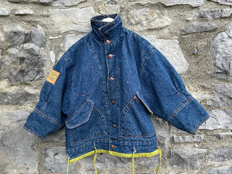 80s Oilily denim jacket   7-8y (122-128cm)