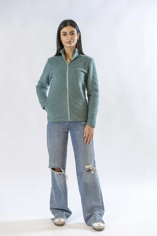 Teal | Women Superbasic Sherpa Jacket