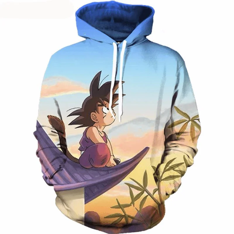 New Fashion 3D Cartoon Printed Hoodie