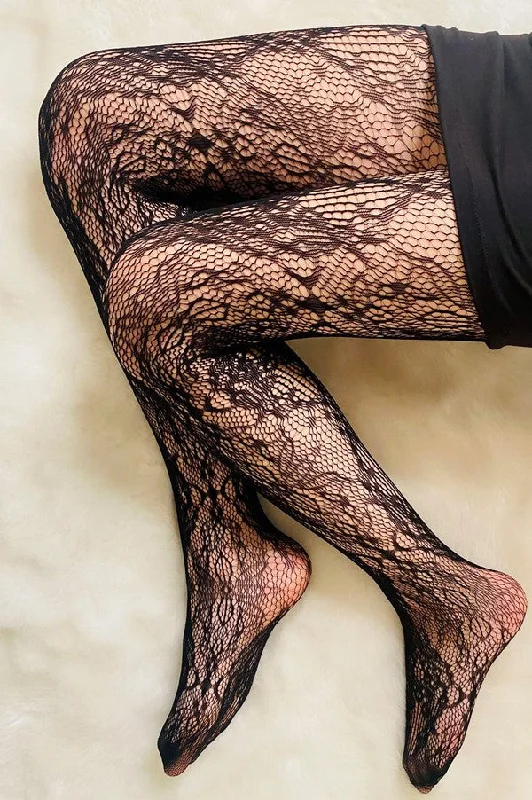 Lady's Fashion Designed Fish Net Pantyhose