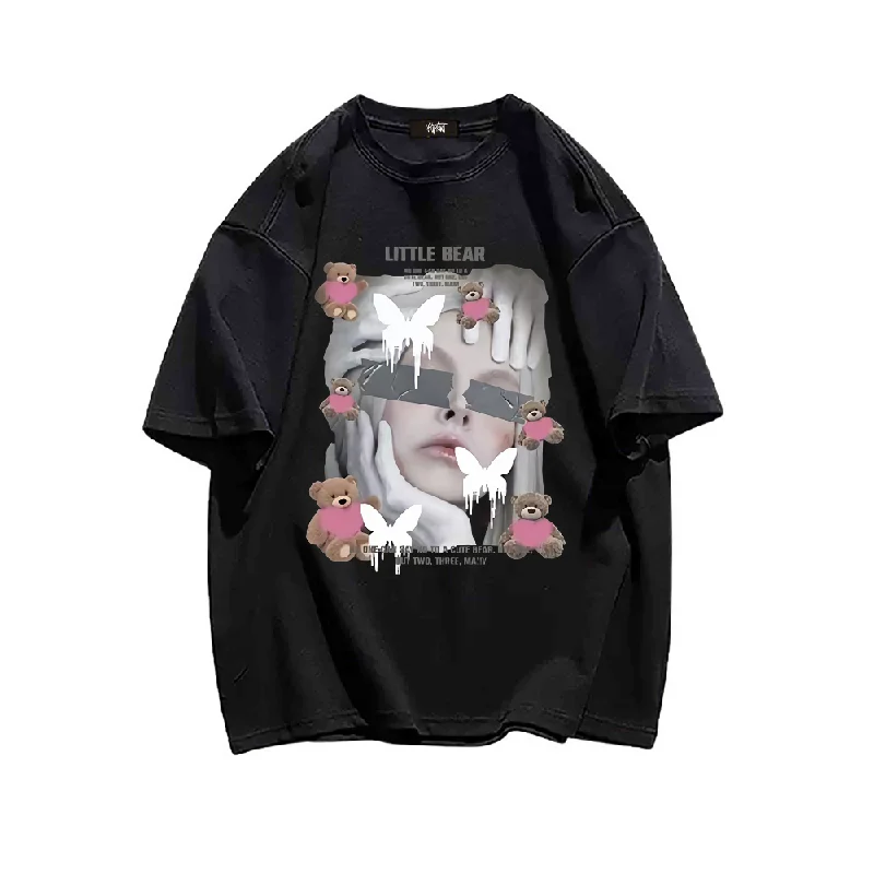 “Butterfly Bear Girl” T-shirt