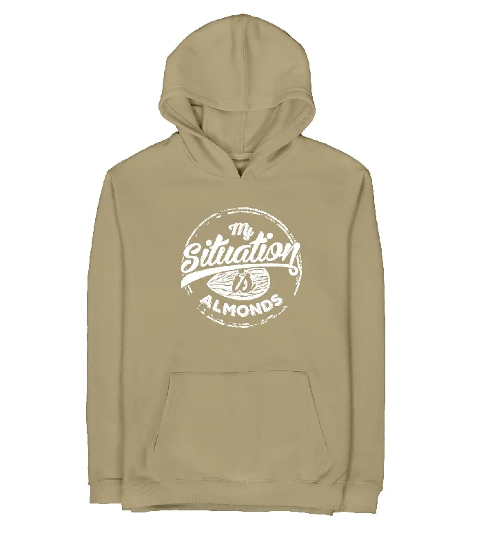 My Situation Is Almond | Unisex Adult Light Hoodie