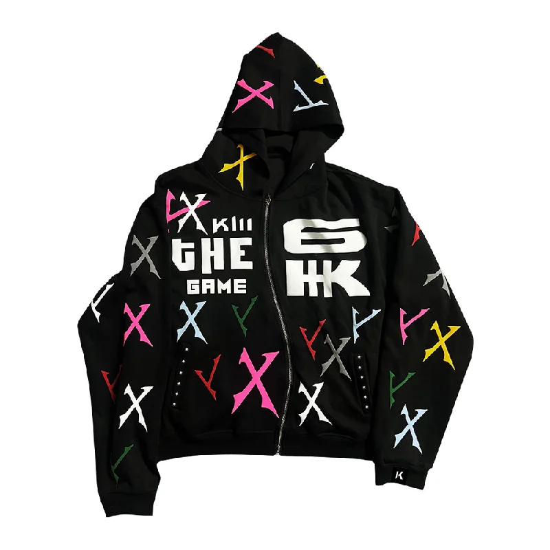 6Kull Full Puff Print Limited Hoodie