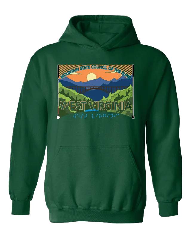 West Virginia MSCB Hoodie Forest Green