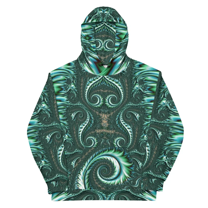 "Fractal Fern" Collection - Unisex Hoodie