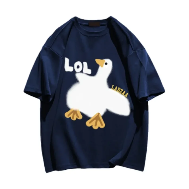 “Urban Cartoon Duck Graphic” T-shirt