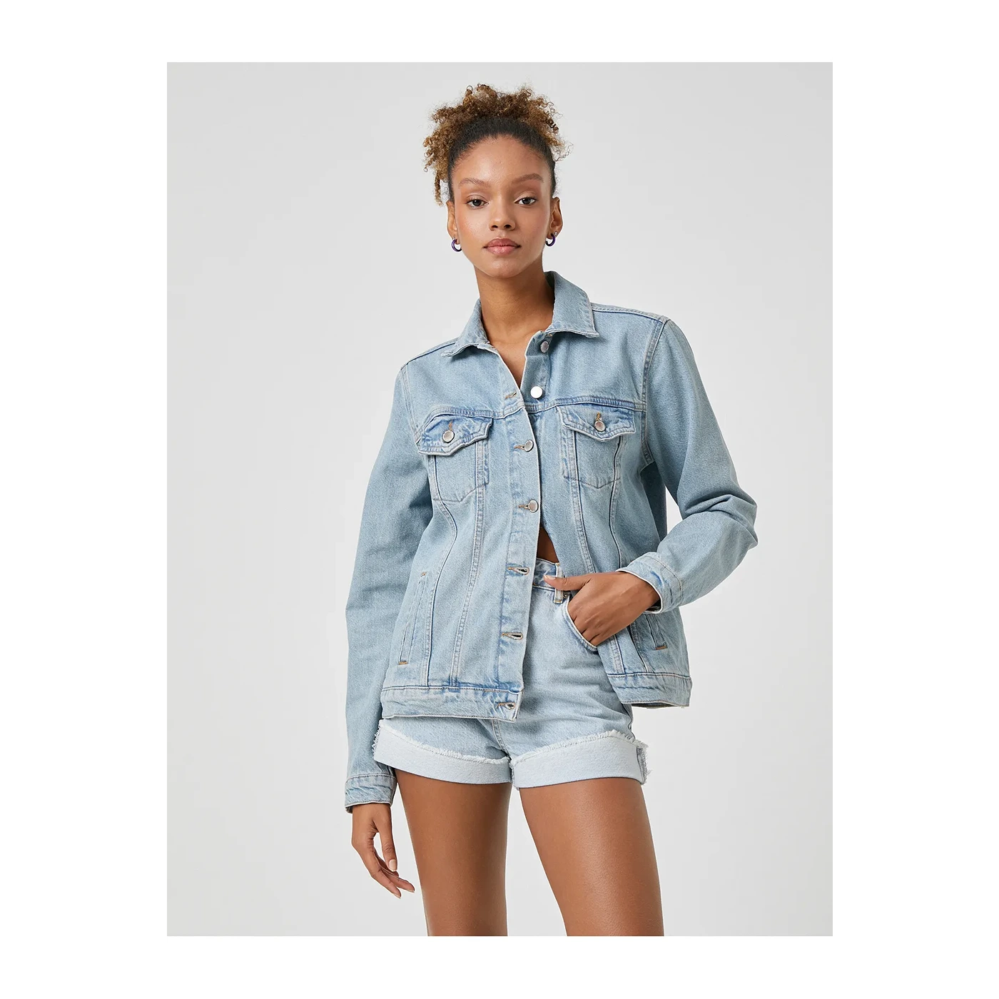 Light Blue Denim Jacket