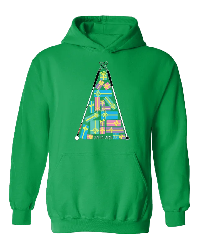 Christmas Tree of Gifts Hoodie - Irish Green