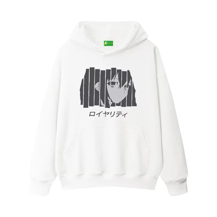 AG Japanese Fragment Retro Girl Hoodie