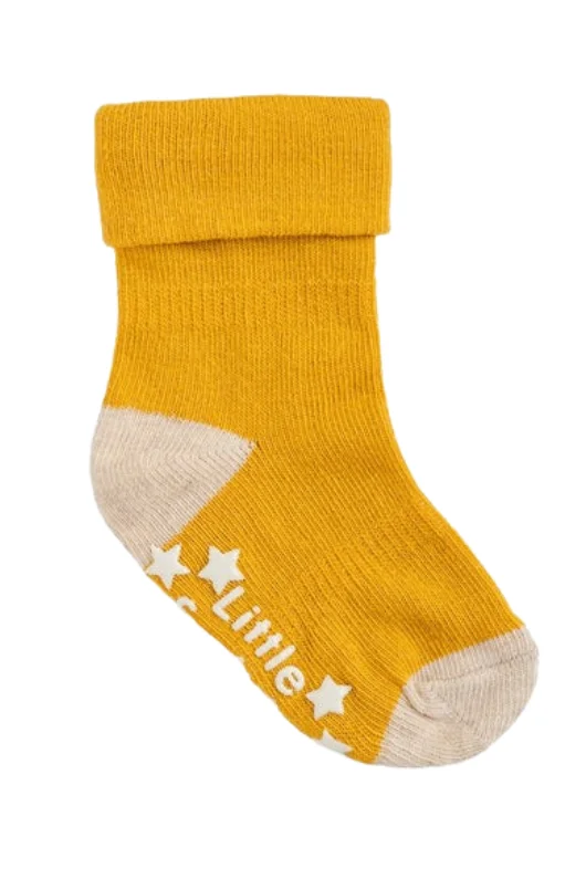 Mustard Non-Slip Stay On Socks