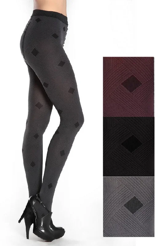 Lady's Unity Squares Fashion Tights