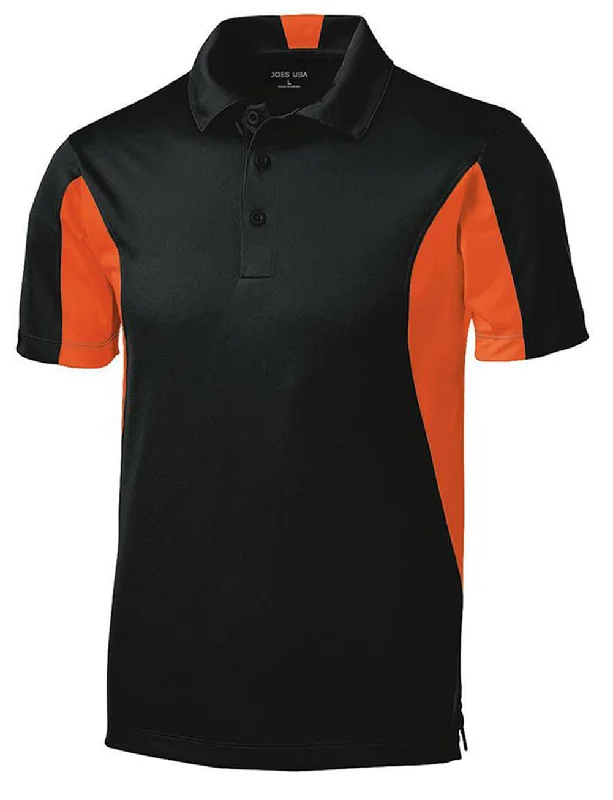 Men's Tall Side Blocked Micropique Sport-Wick Polo