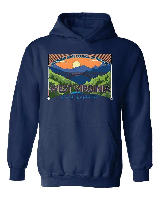 West Virginia MSCB Hoodie Navy Blue