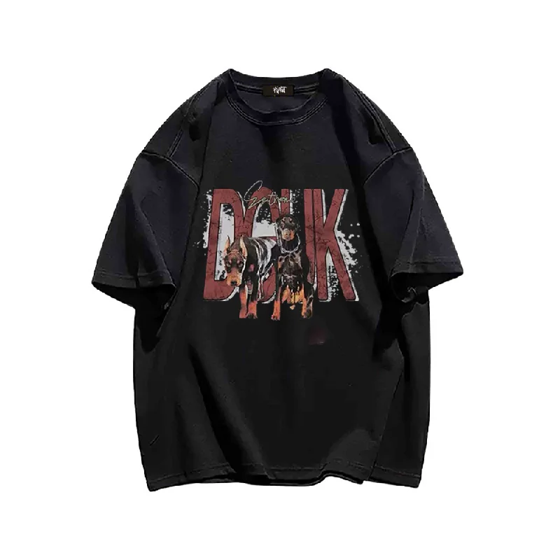 “Letters Doberman” T-shirt