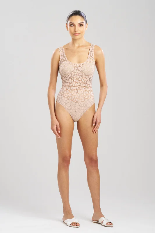 Temptation Sheer Allover Lace Bodysuit