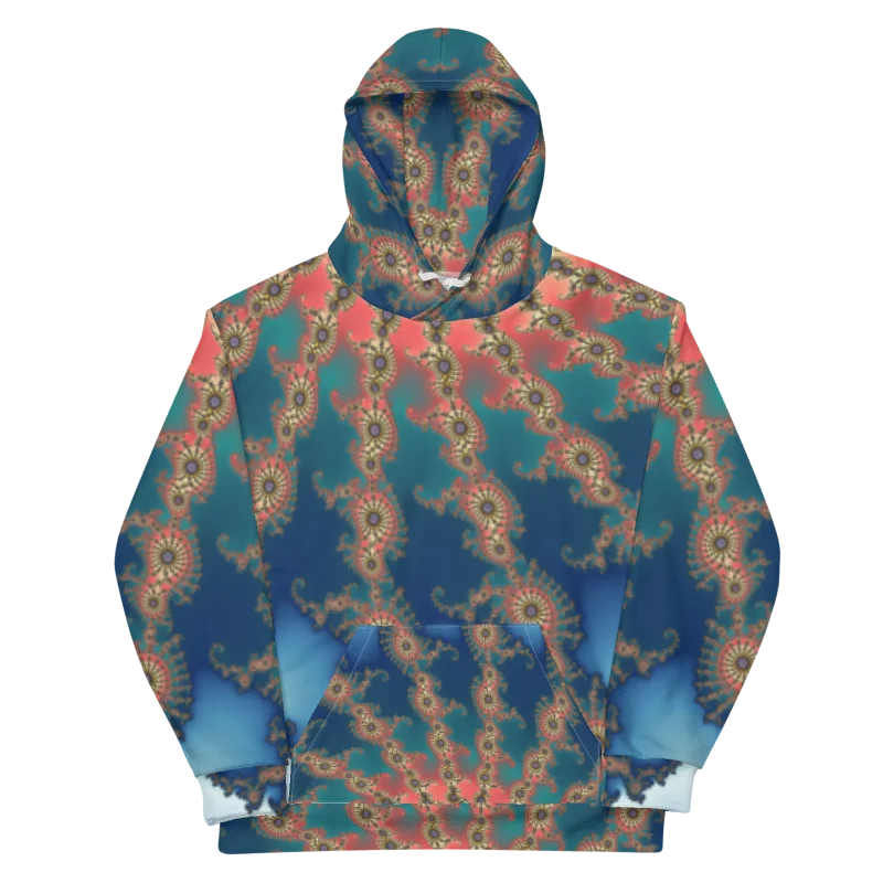 "Blissful Flare" Collection - All Over Print Unique Unisex Hoodie