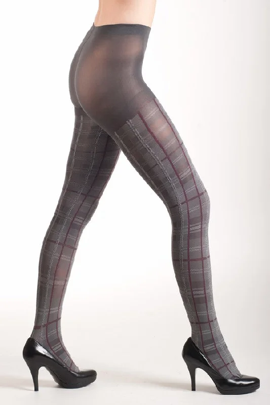 Lady's Plaid Fashion Tights