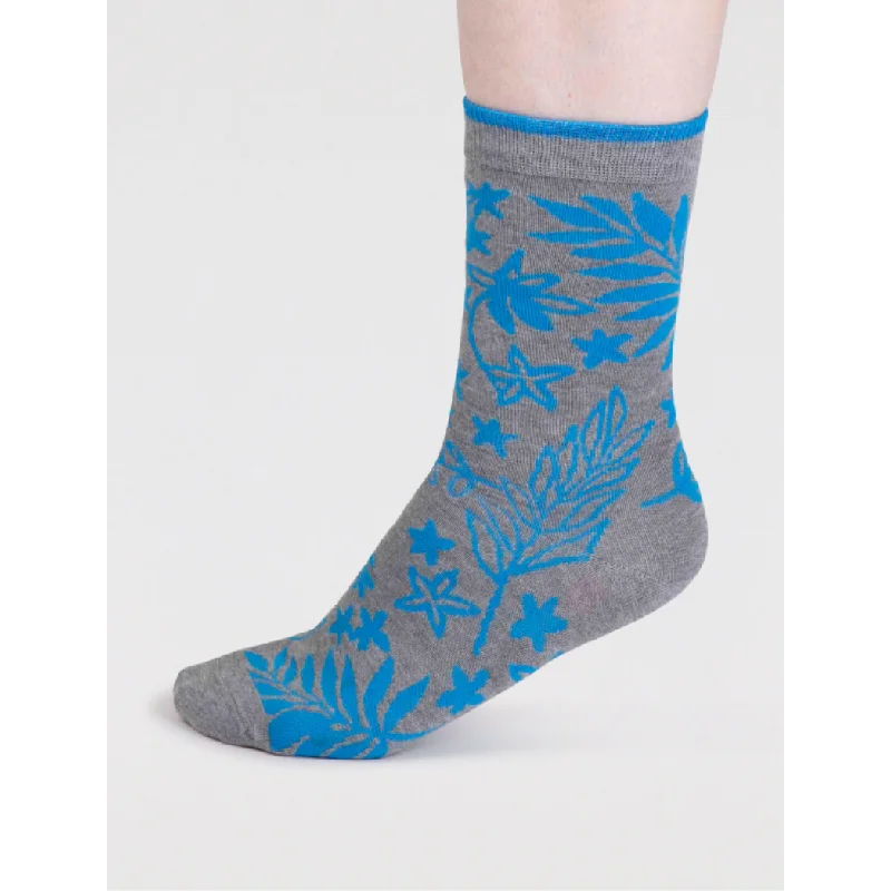 Bamboo Floral Sock