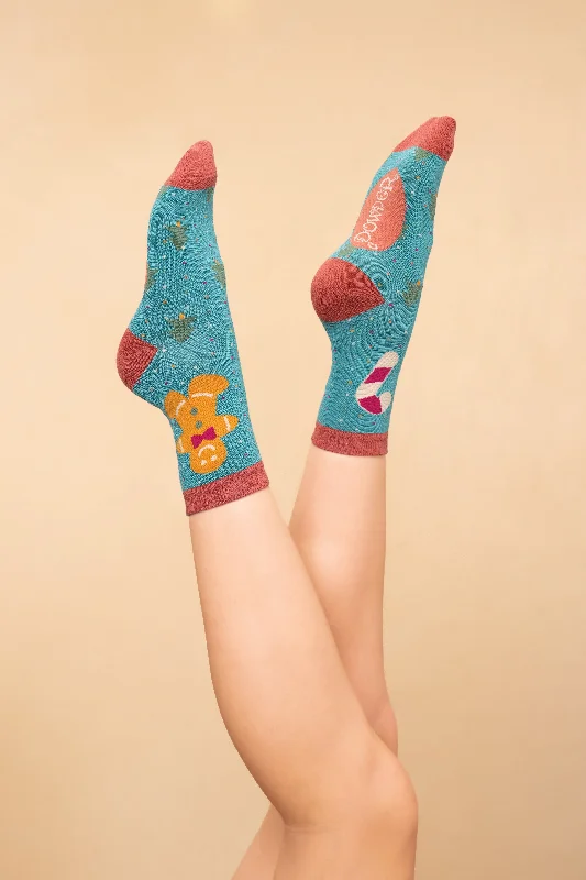 Gingerbread Ankle Sock