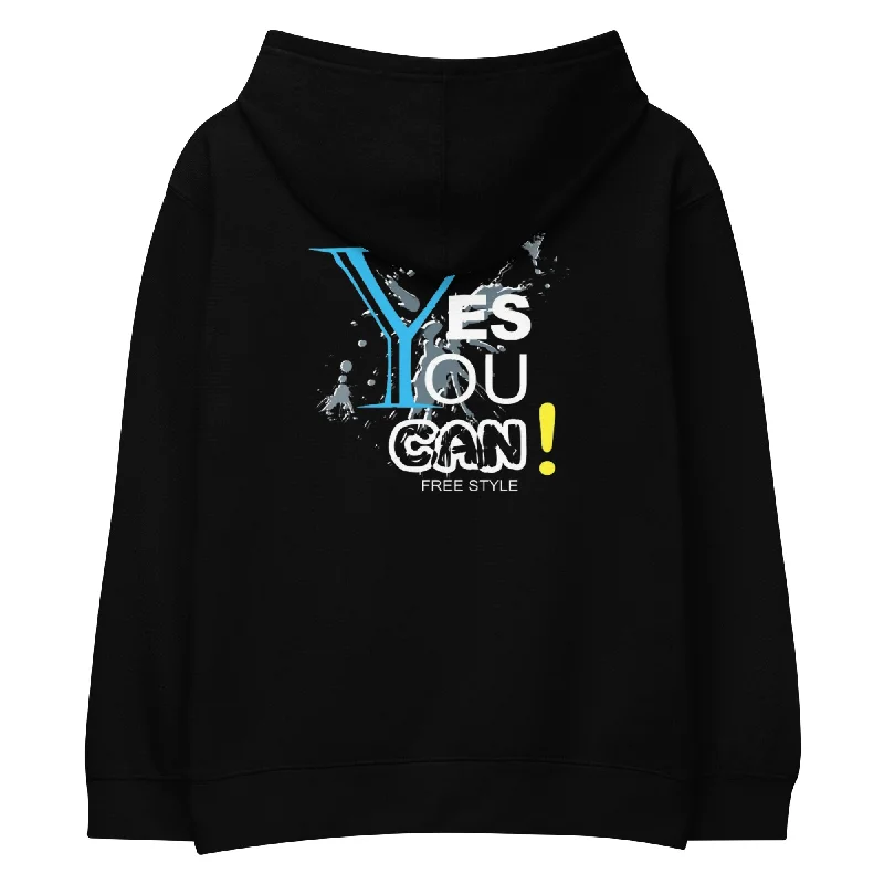 Yes You Can Kids fleece hoodie