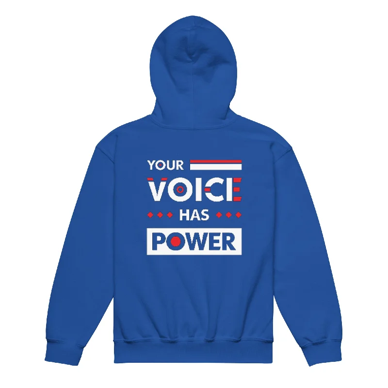 Your Voice has Power Youth heavy blend hoodie