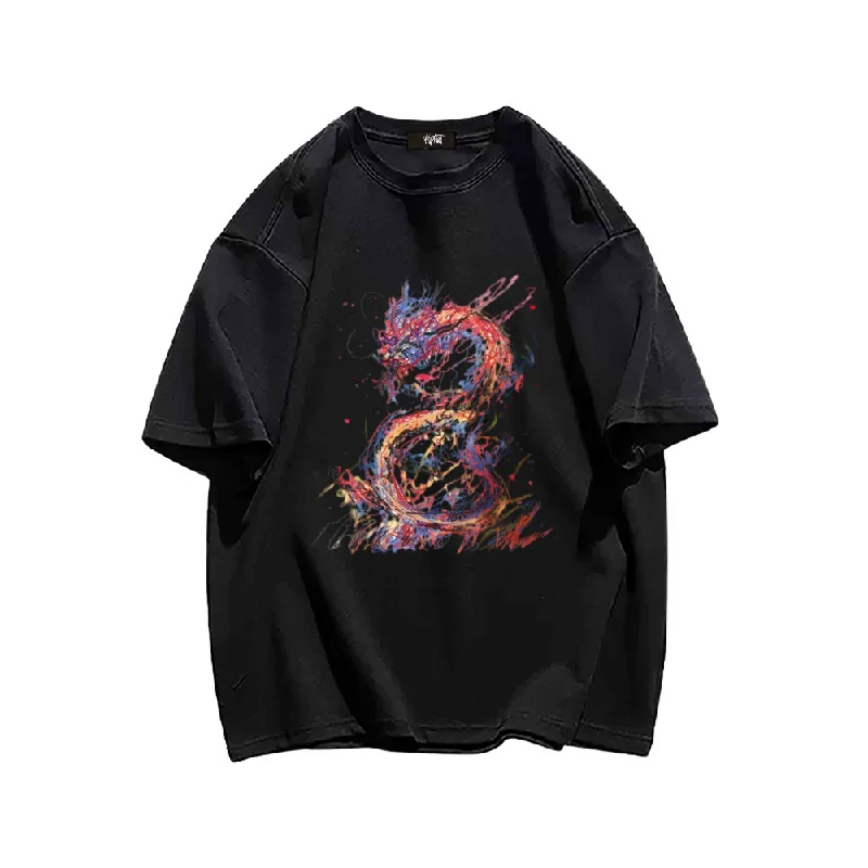 “Painting Puzzle Dragon” T-shirt