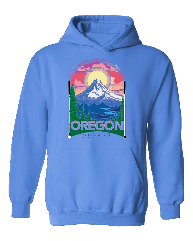 Oregon  Hoodie Carolina Blue (deep tone light blue)