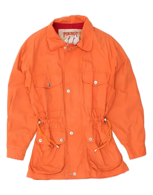 POLBOT Womens Utility Jacket UK 18 XL Orange