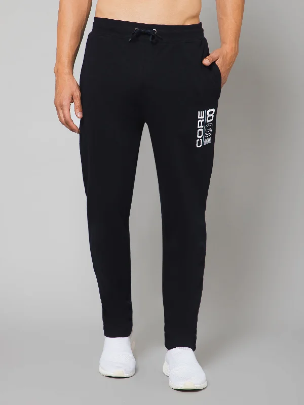 Men Navy Track Pant