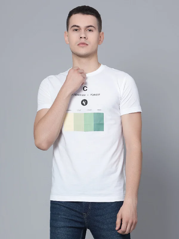 Men White T-Shirt