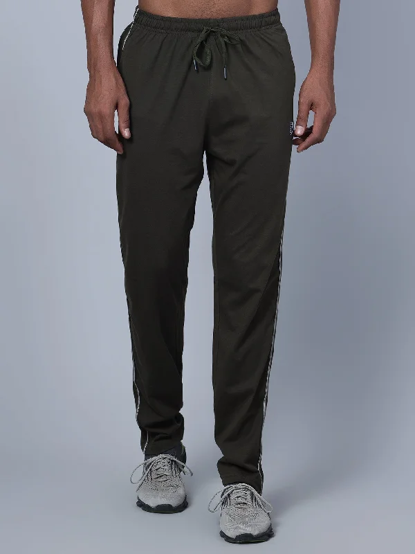 Men Olive Track Pant