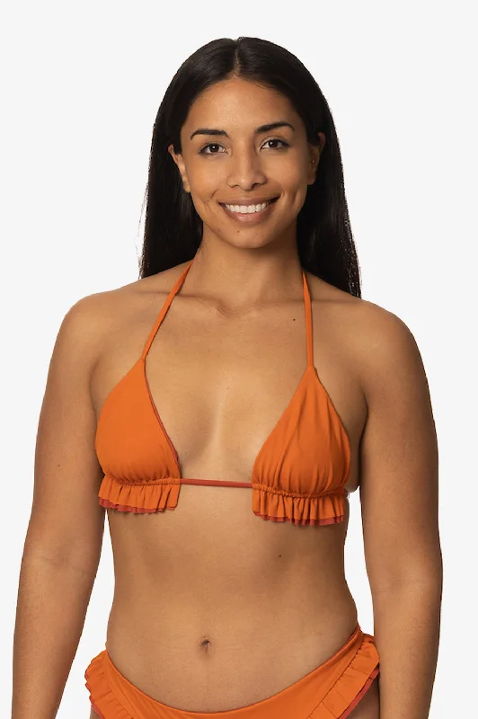 Pavones Bikini Top - Ginger