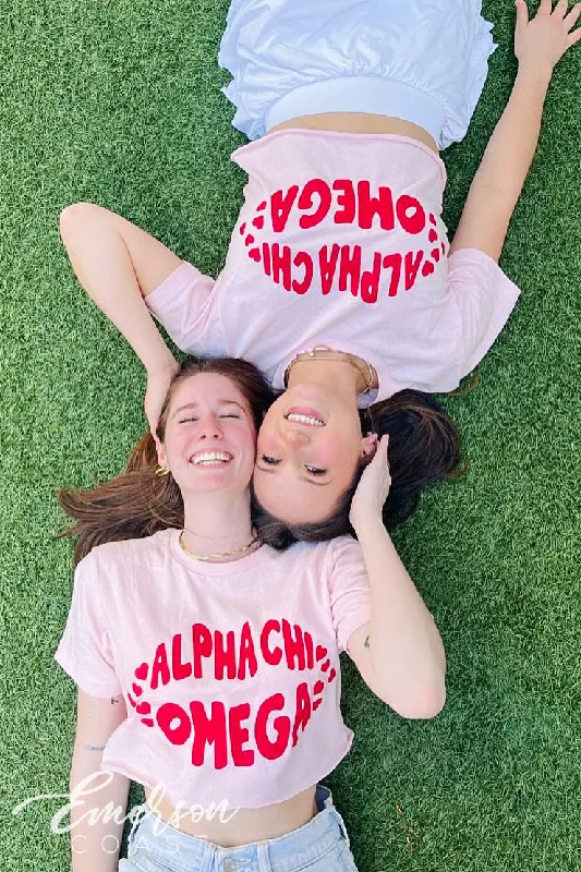 Alpha Chi Fell in Love with AXO Bid Day Tee