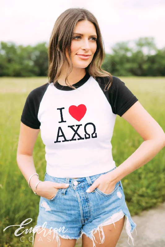 Alpha Chi Omega New York Bid Day Baby Tee