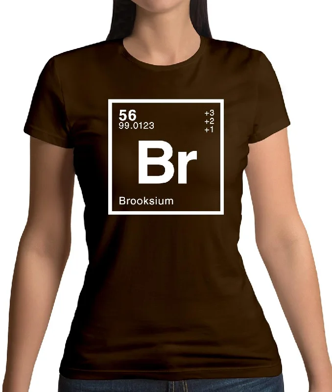 Brooks - Periodic Element Womens T-Shirt