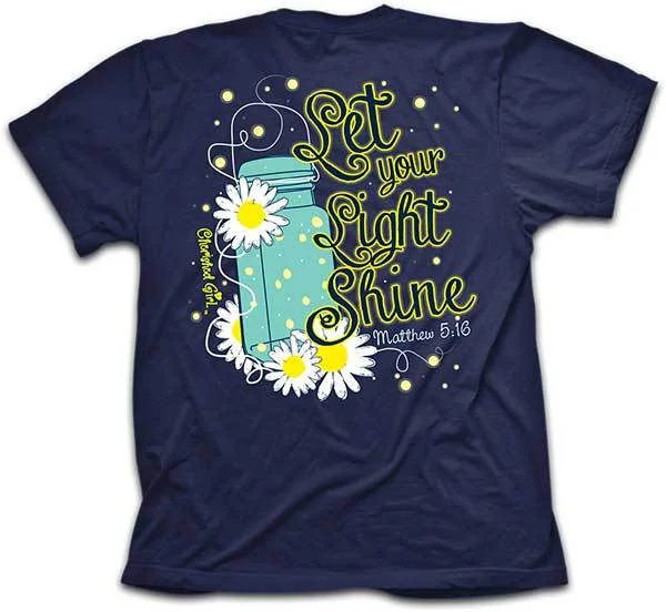 Matthew 5:16 ‘Let Your Light Shine’ T-Shirt