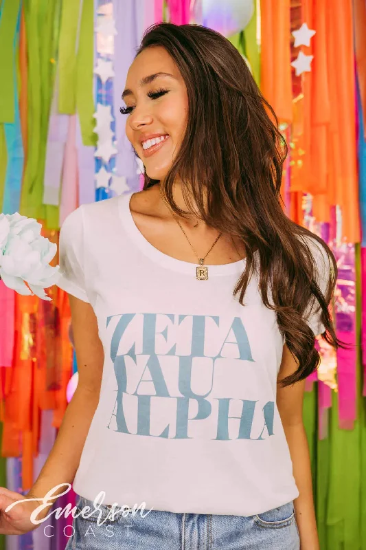 Zeta Tau Alpha Simple Tshirt